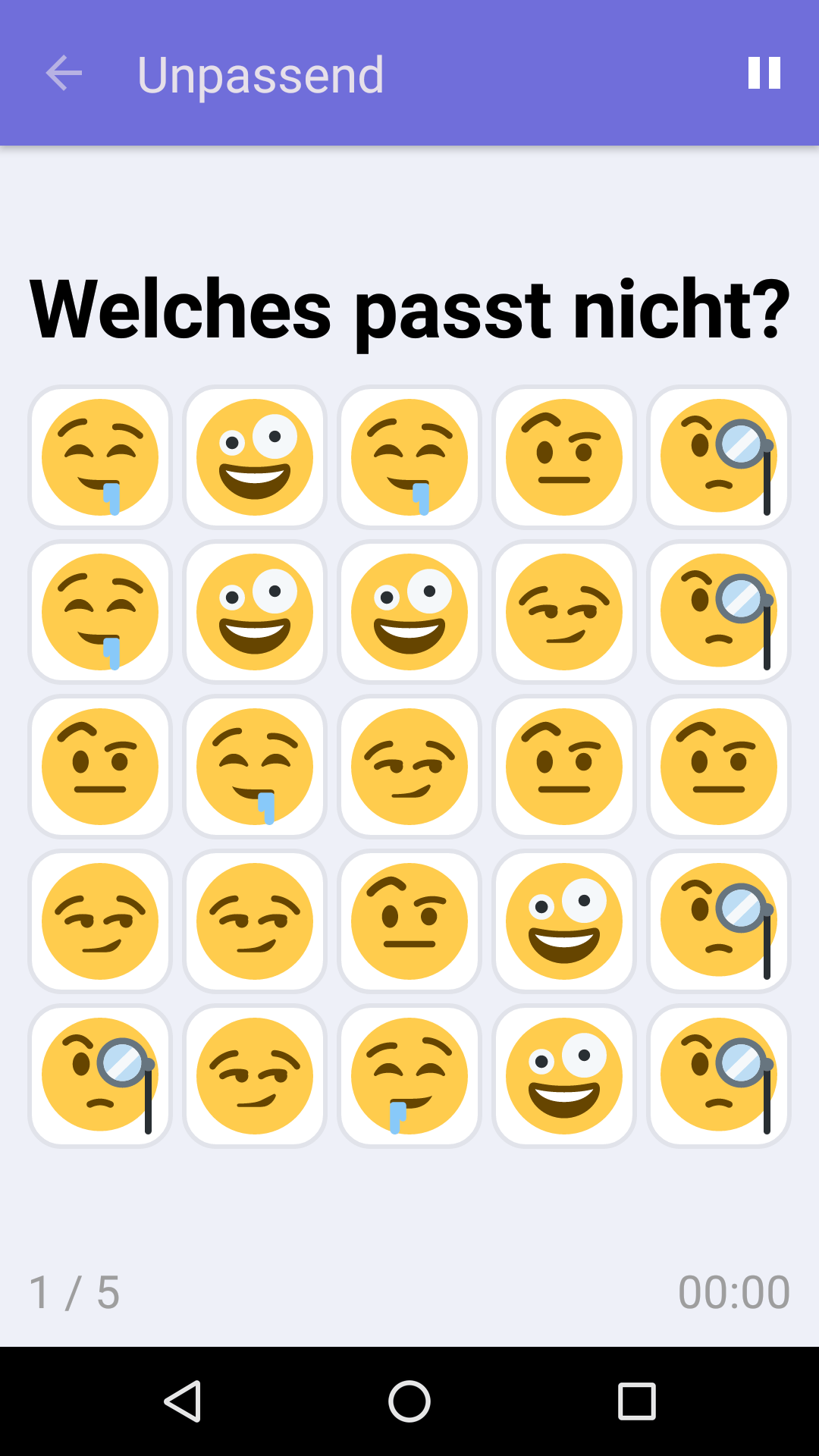 Unpassend : Kostenloses Konzentrationsspiel für iPhone und Android
